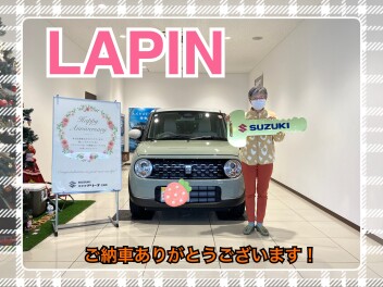 ラパンご納車式